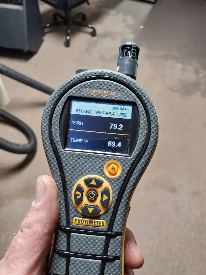 Moisture meter humidity assessment for Fire & Smoke Damage Restoration in Rotonda